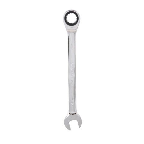 Kincrome 14mm Single Way Gear Spanner, Chrome Vanadium Steel, Ratcheting, Rust Resistant