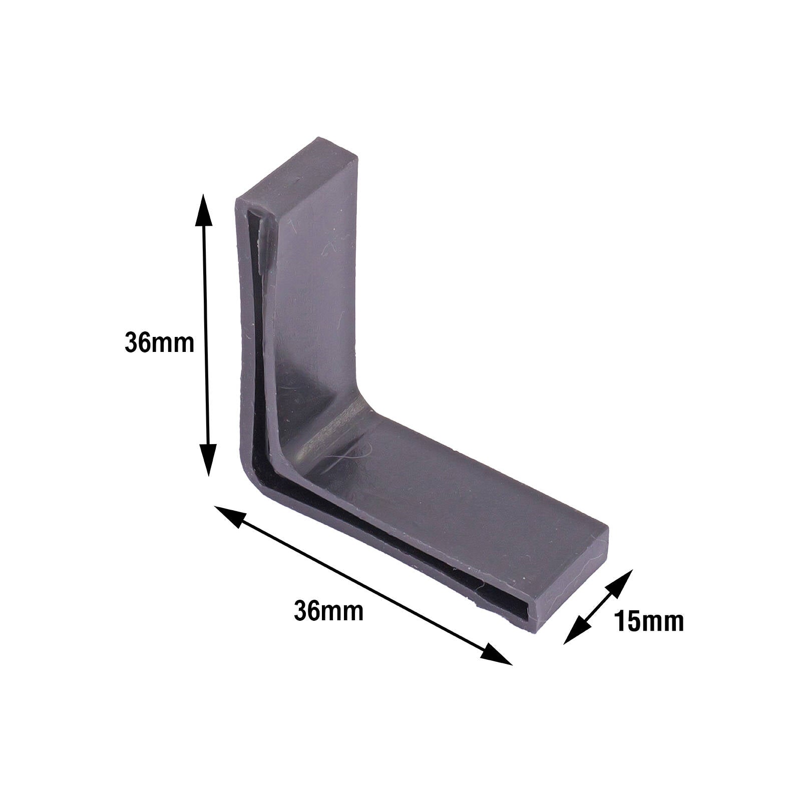 Metal Mate Black Slotted Angle Starter Pack, Steel Shelving Frame Kit
