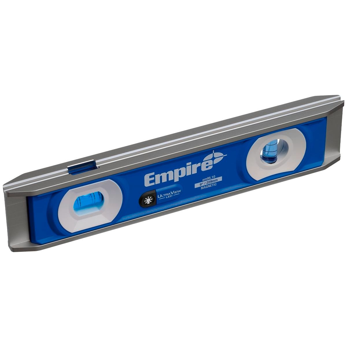 Empire True Blue 225mm UltraView LED Magnetic Torpedo Level EM95.10