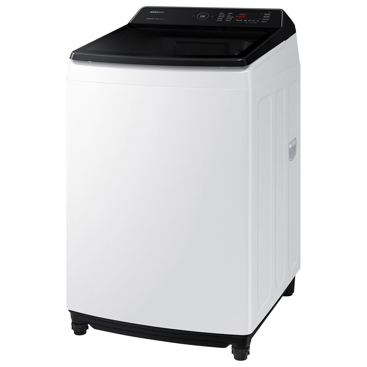 Samsung 9kg Top Load Washing Machine - Neat White, Digital Inverter Motor, Diamond Drum - WA90CG6745BW