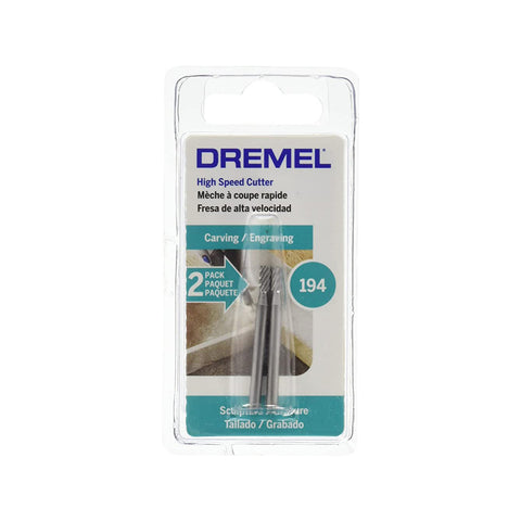 Dremel 3.2mm High Speed Cutter (194), Rotary Tool Accessory, 2 Pack