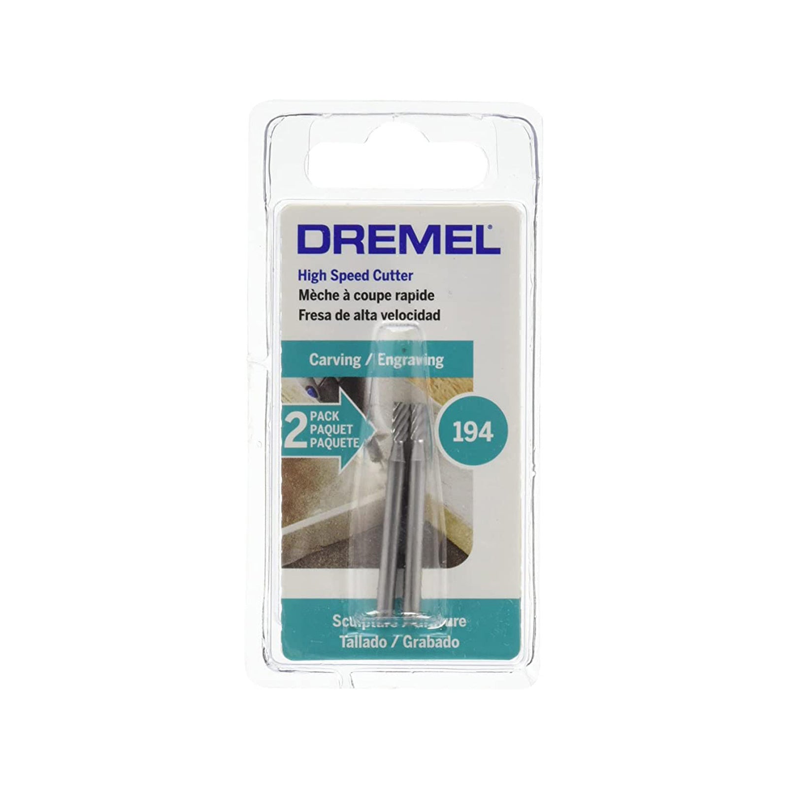 Dremel 3.2mm High Speed Cutter (194), Rotary Tool Accessory, 2 Pack
