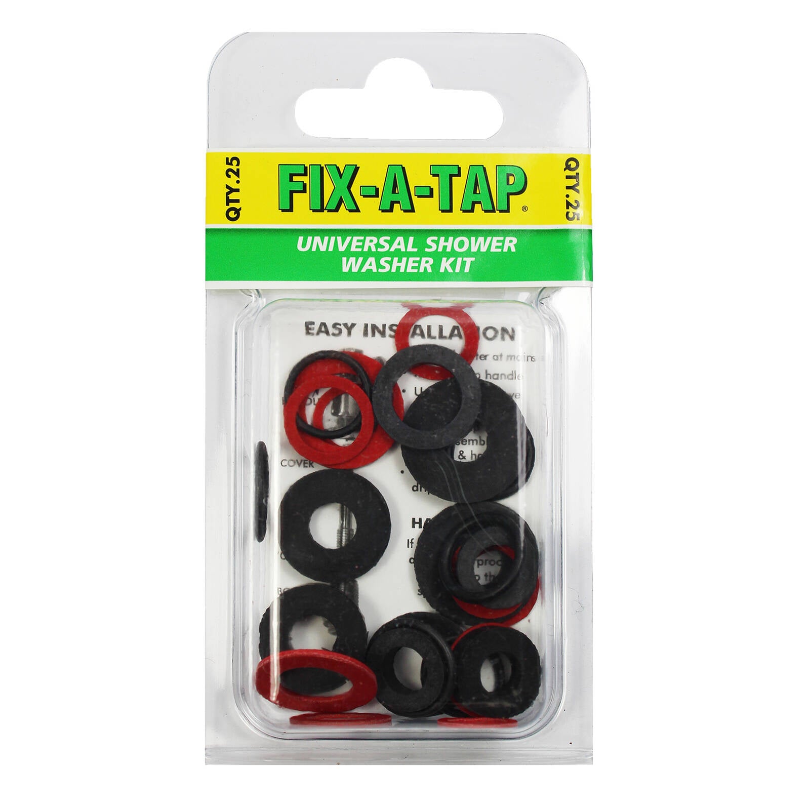 Fix-A-Shower Universal Washer Kit with O-Rings & Washers - 25 Pack
