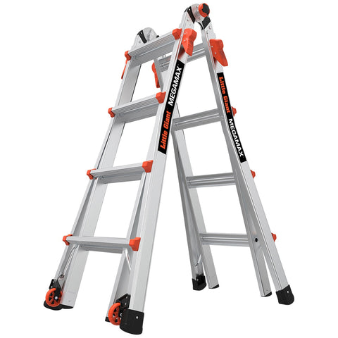 Little Giant MegaMax Multi-Position Ladder with Work Platform - SuperSaverAU - view 1