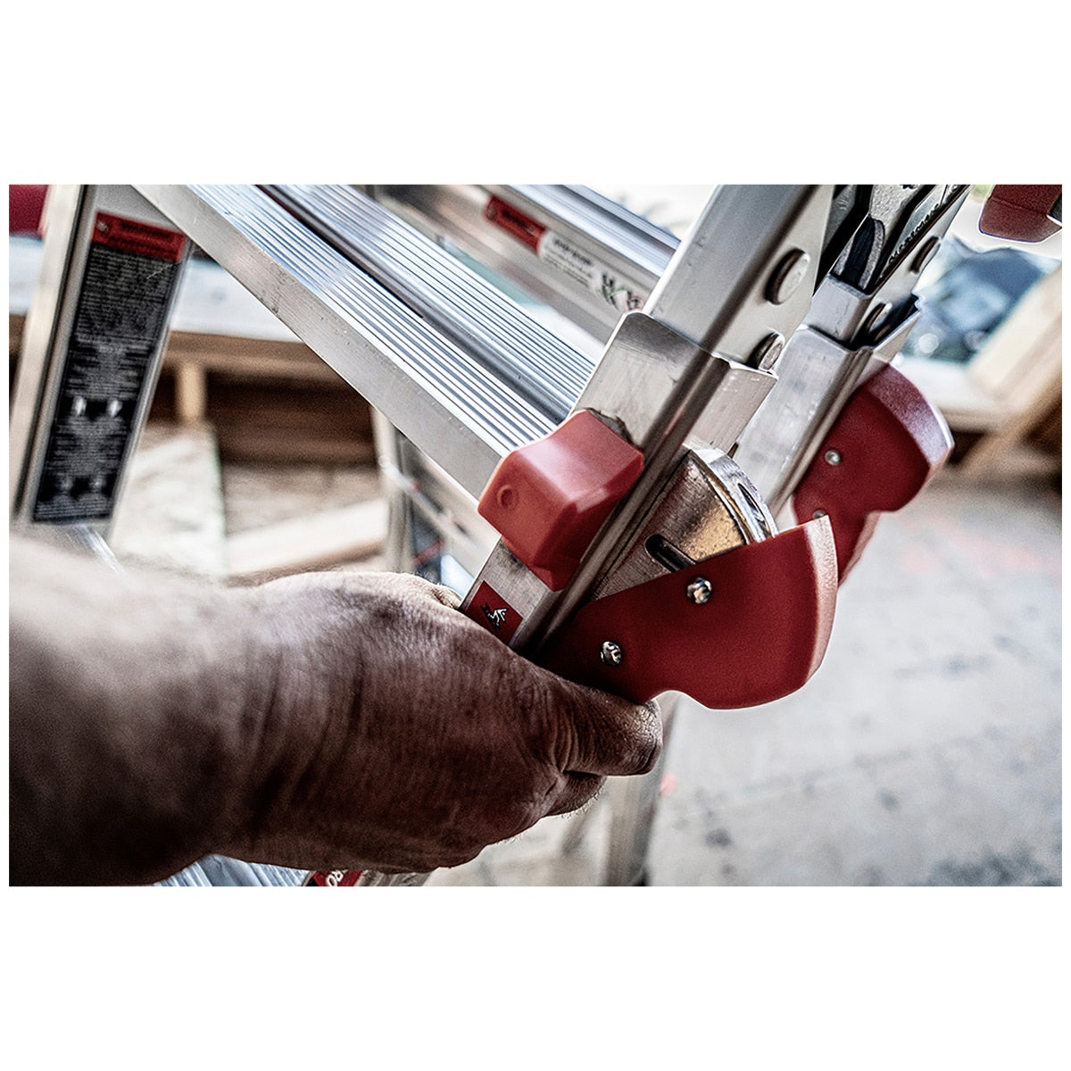 Little Giant MegaMax Multi-Position Ladder with Work Platform - SuperSaverAU - view 5