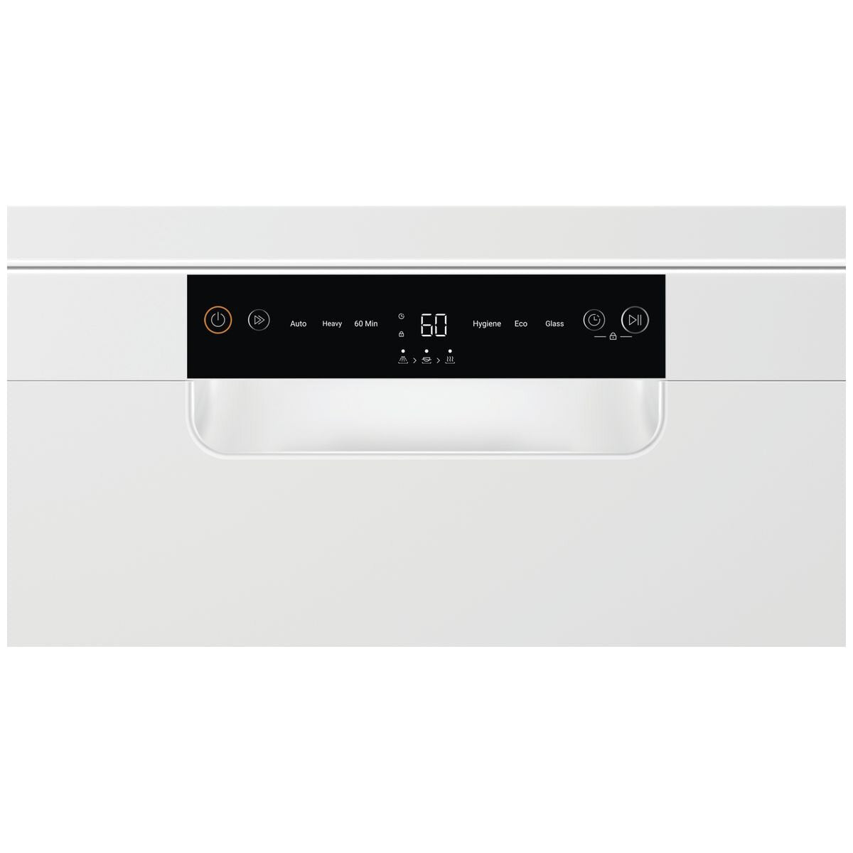 Haier 60cm 300 Series Freestanding Dishwasher - 13 Place Settings - White - Auto Wash Sensing - HDW13F0W1