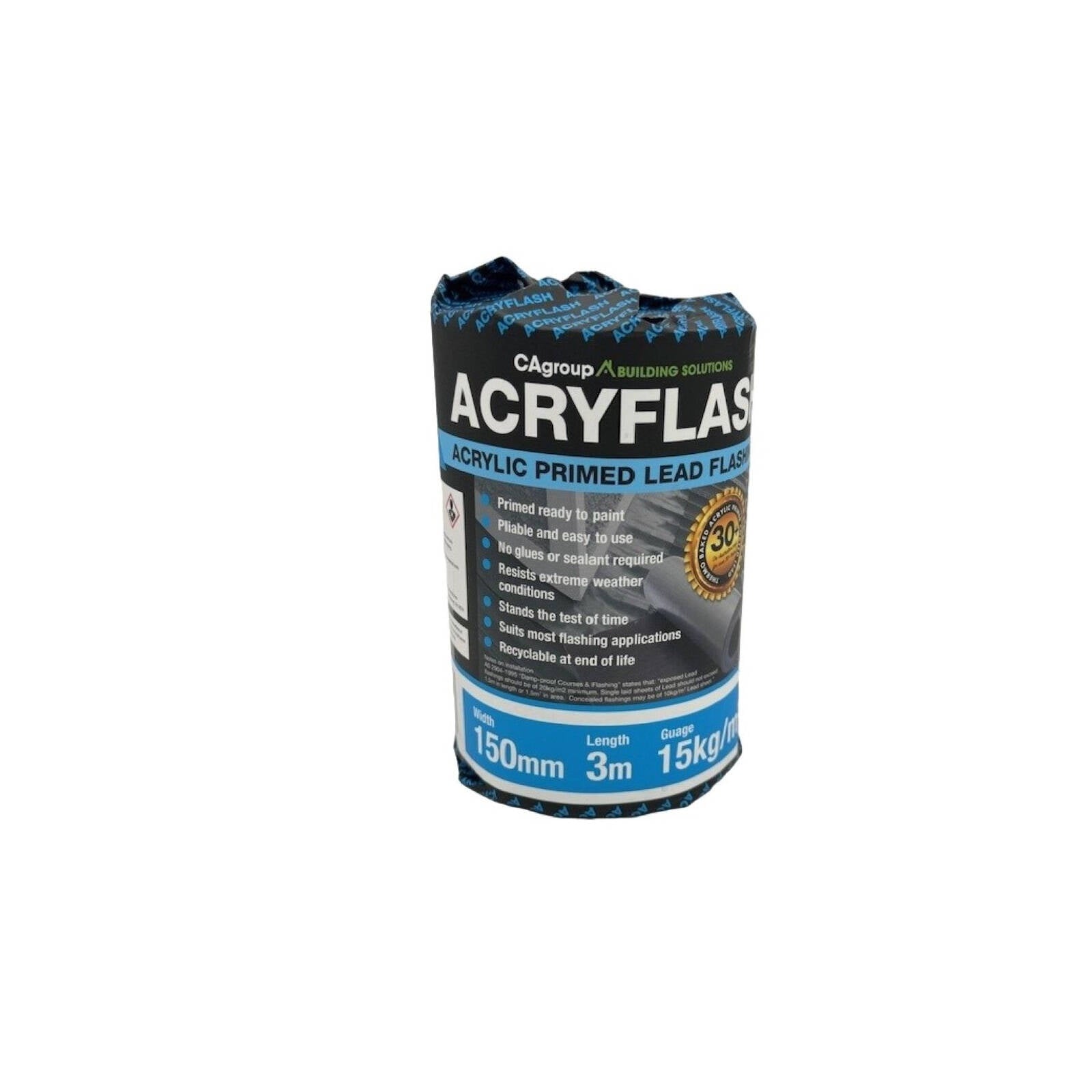 CAgroup 150mm x 3m Painted Lead Sheet Acryflash 1.32mm