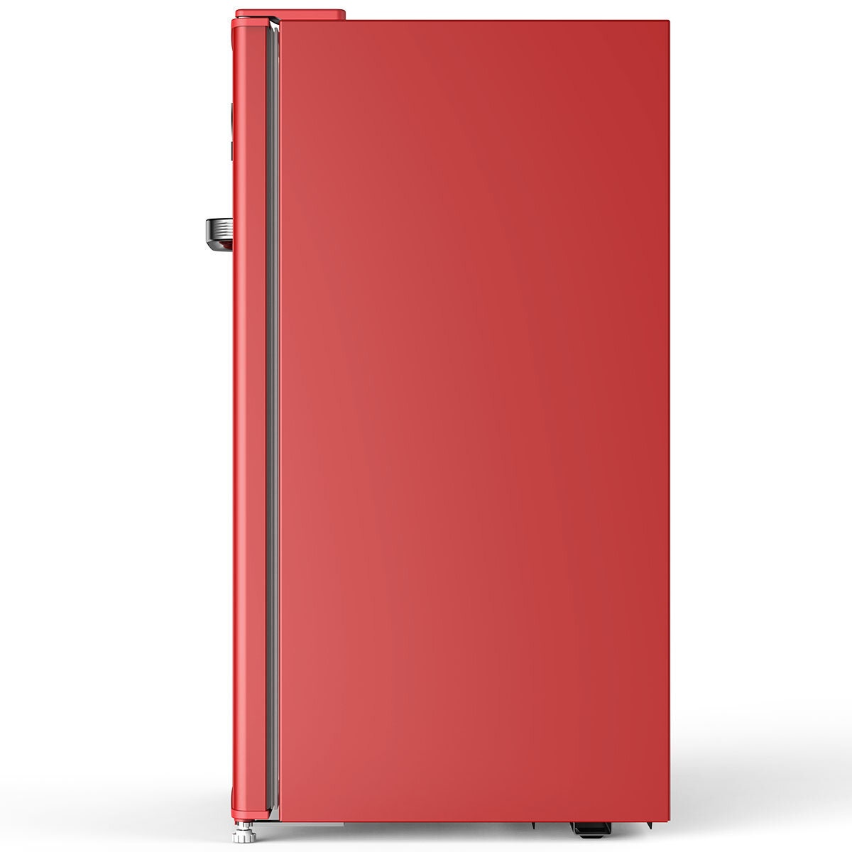 CHiQ 90L retro bar fridge - Red finish, 2.5 star energy rating, low noise - CRSR089DR1