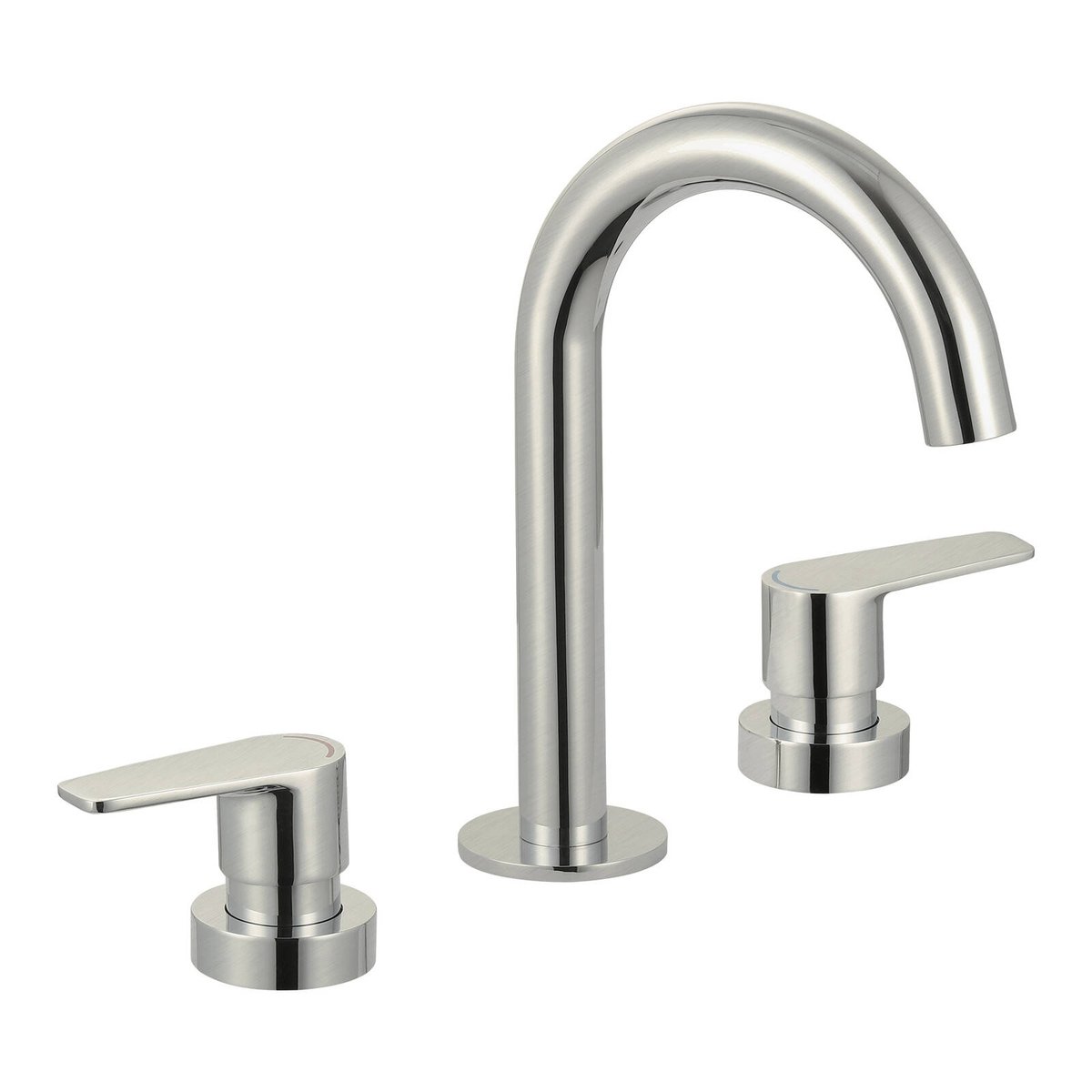 Evekare Brushed Nickel 1/4 Turn Extended Lever Basin Set 245mm - Easy Access - SuperSaverAU - view 1