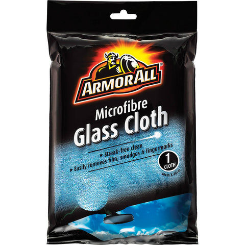 Armor All 400 x 400mm Blue Microfibre Glass Cloth