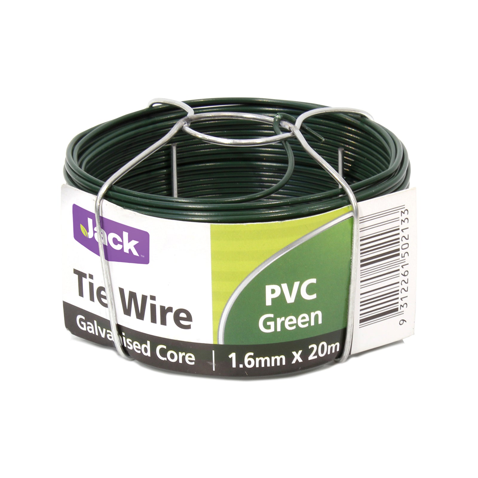 Jack Green PVC Coated Steel Tie Wire 1.60mm x 20m