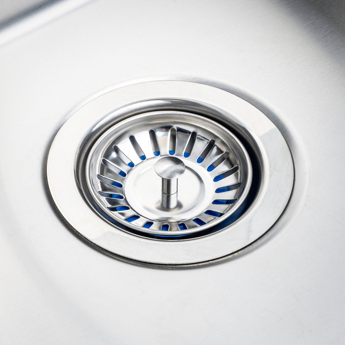 EnduraSeal 80mm Stainless Steel Premium Sink Strainer, Chrome for Standard Waste