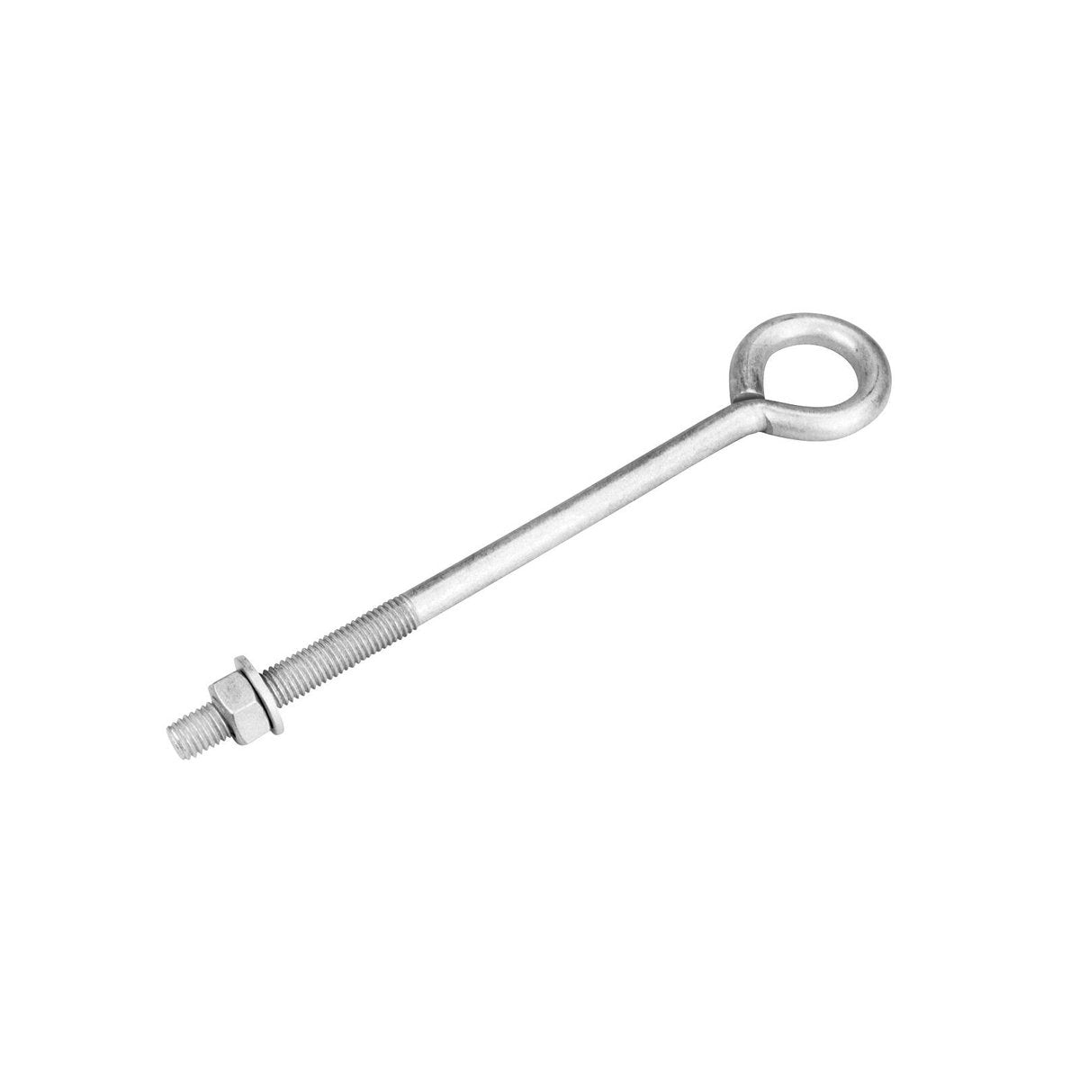 Pinnacle M10 x 200 x 25mm Galvanised Steel Eye Bolt - 106kg Rated Anchor