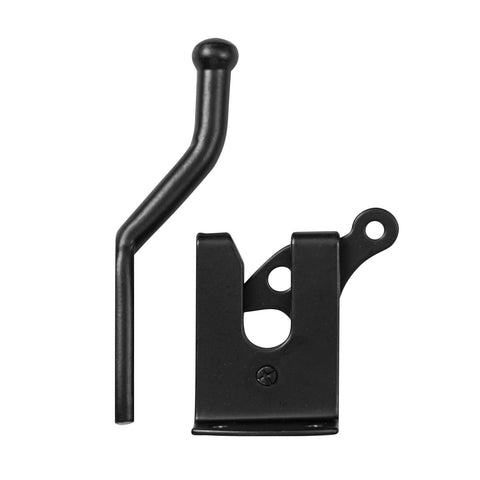 Pinnacle Black Improved Pattern Steel Gate Latch