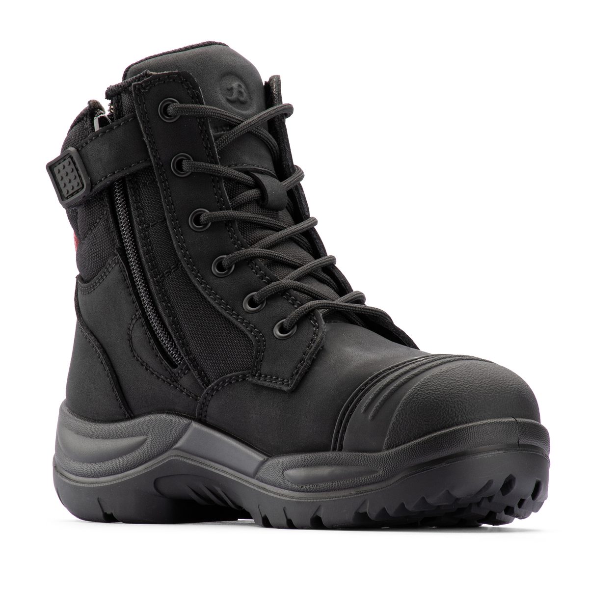 Bata Industrials Women’s Black Luna Side Zip Safety Boot US Size 7 - Durable - Comfortable - Easy Access - SuperSaverAU - view 1