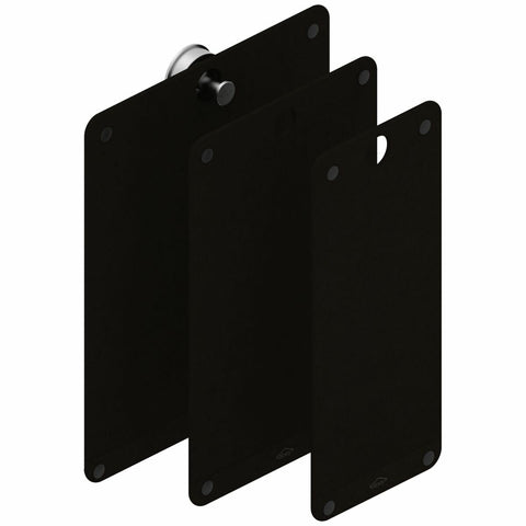 Abey universal three piece cutting board set - Black Fibre Rock - CBFR182
