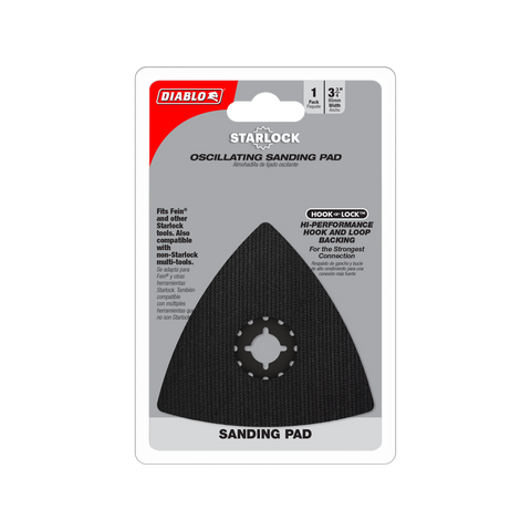 Diablo Starlock Multi Tool Sanding Pad 93mm x 93mm - Hook Lock™ Backing - SuperSaverAU - view 1