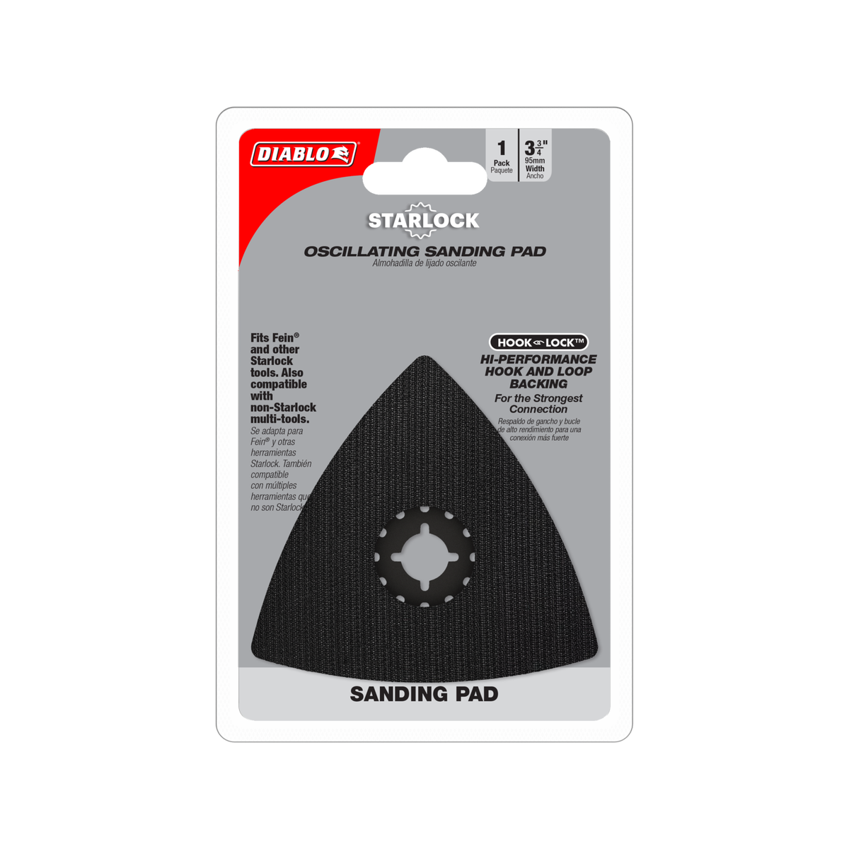Diablo 93 x 93mm Starlock Multi-Tool Sanding Pad 2608F02867