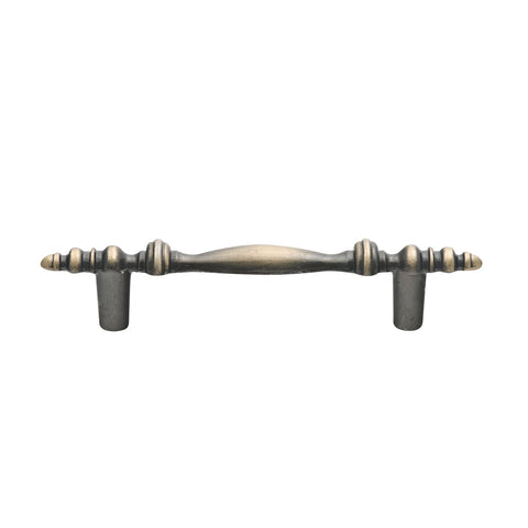 Prestige 76mm Antique Brass Metal Handle, Zinc Alloy, Traditional Cabinet Drawer Pull
