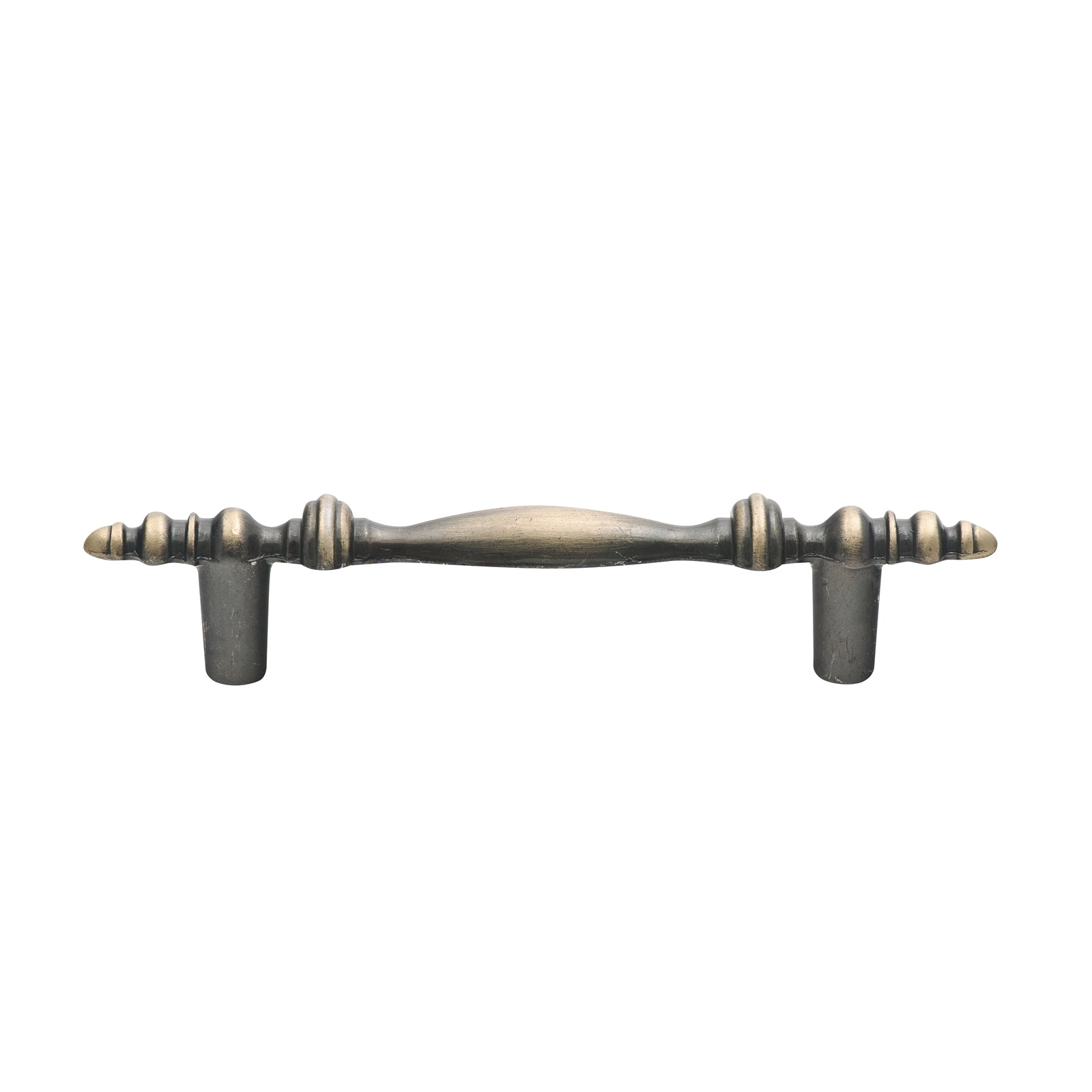 Prestige 76mm Antique Brass Metal Handle, Zinc Alloy, Traditional Cabinet Drawer Pull