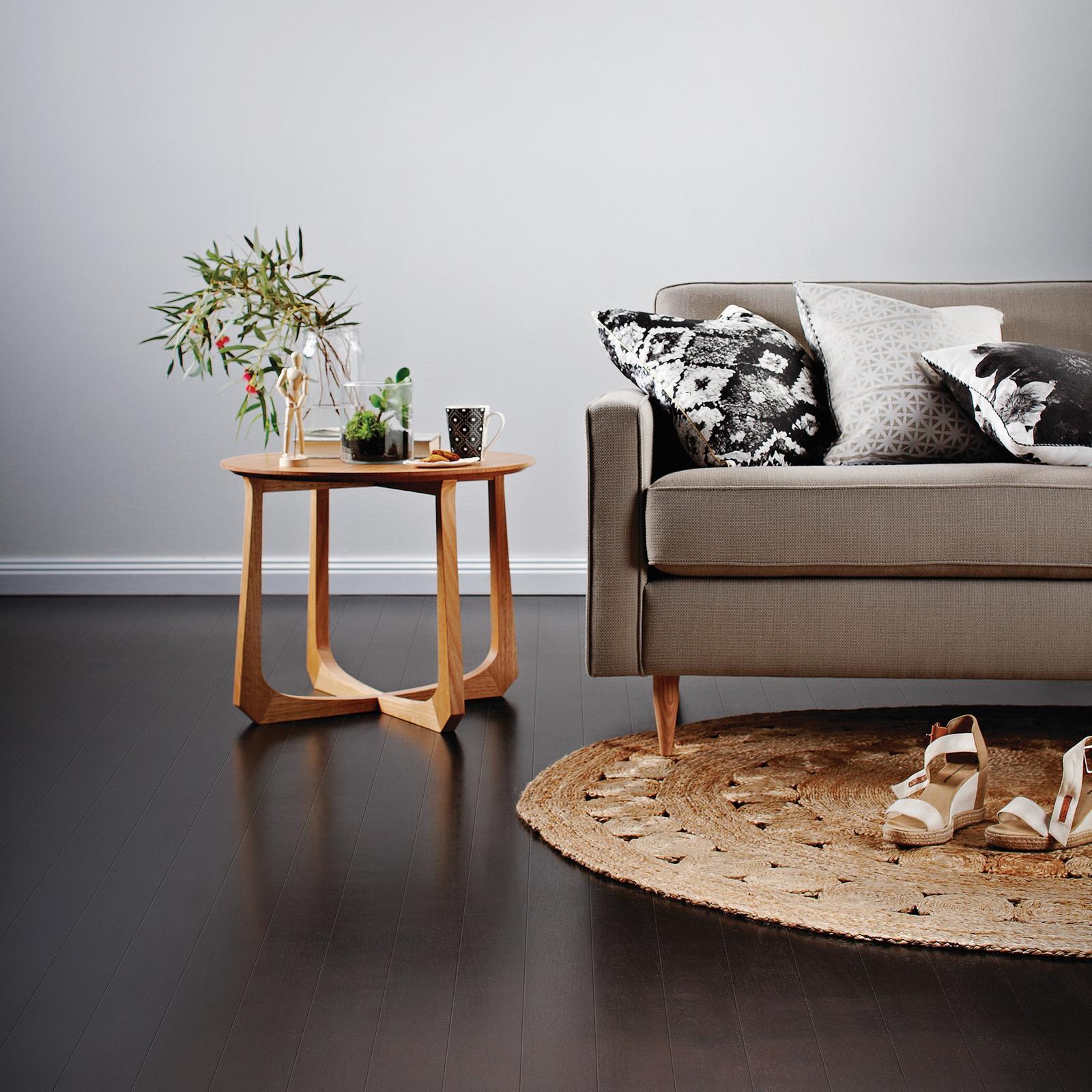 Feast Watson Black Japan Timber Floor Stain & Varnish 4L - Oil Based, Satin, UV Resistant & Waterproof