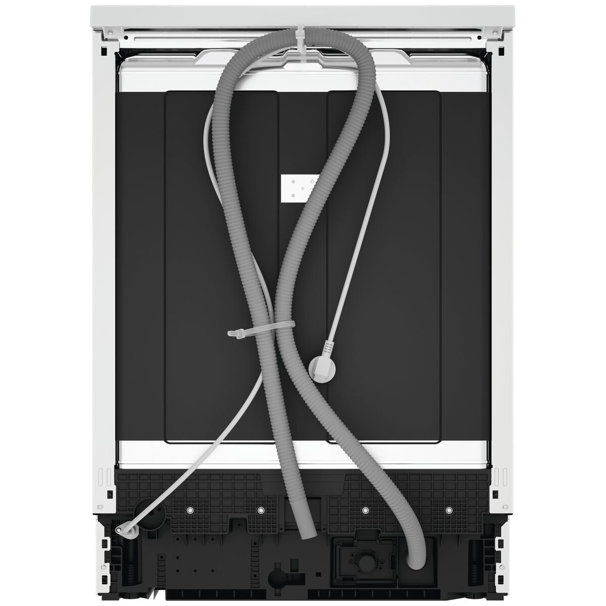 Haier 60cm 300 Series Freestanding Dishwasher - 13 Place Settings - White - Auto Wash Sensing - HDW13F0W1