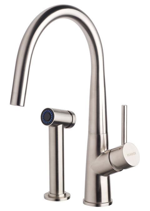 Abey Schock Alfresco Conos Pro Pull Out Mixer Tap - 316 Marine Grade Stainless Steel - 528006