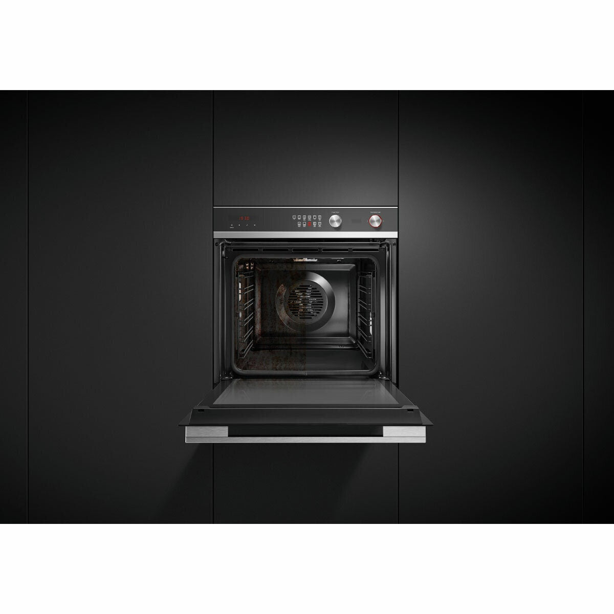 Fisher & Paykel 60cm Pyrolytic Built-In Oven - 85L Stainless Steel - AeroTech and ActiveVent - OB60SD10PX1