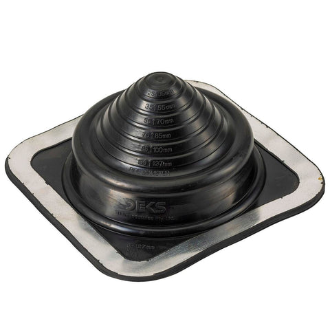 Deks Dektite Premium 5-127mm Roof Flashing - Black EPDM
