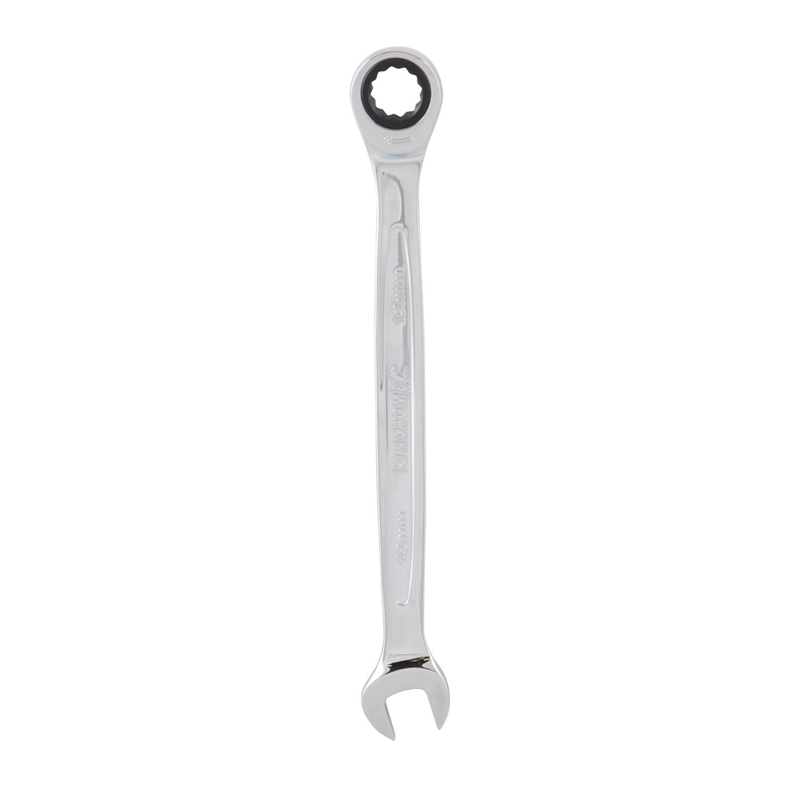 Kincrome 10mm Single Way Geared Spanner Chrome Vanadium