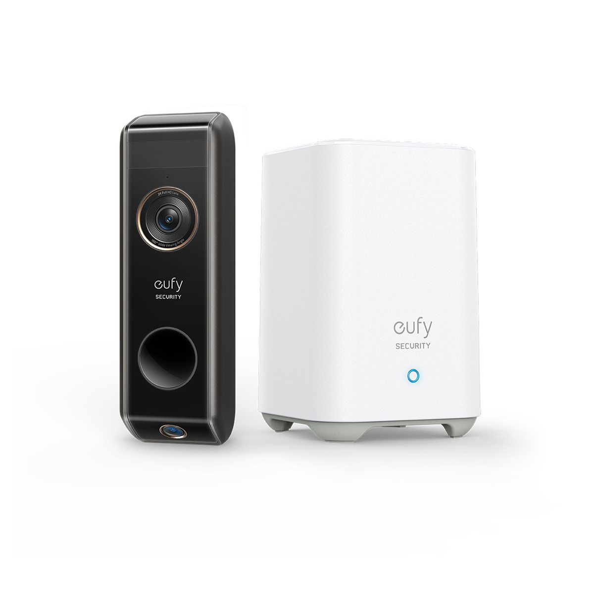 Eufy 2K Dual Camera Video Doorbell with HomeBase 2 Battery Powered