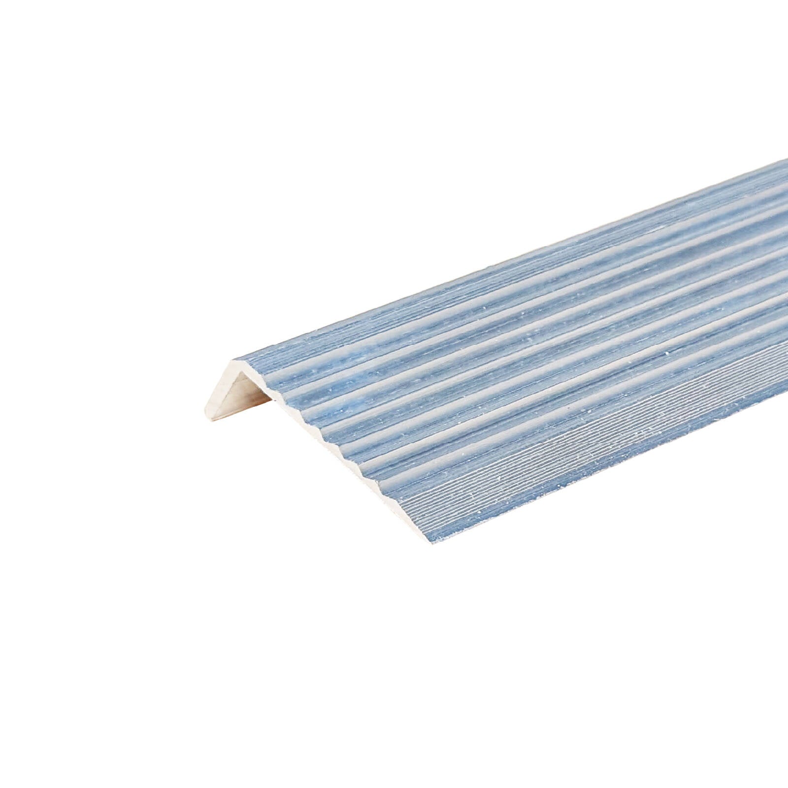 Metal Mate 43.2 x 23mm 1m Mill Finish Aluminium Stair Nosing