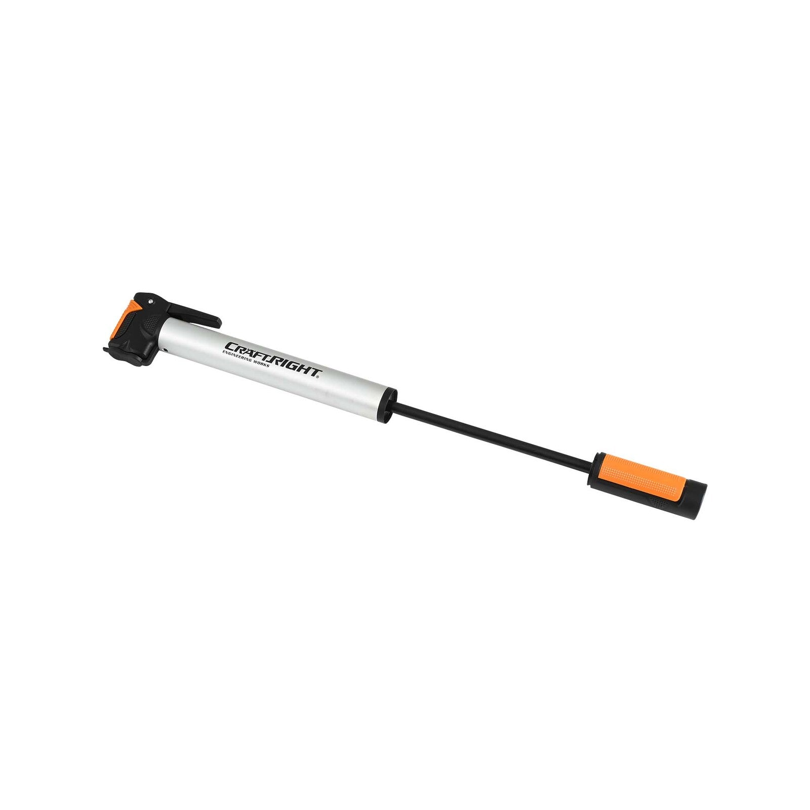 Craftright Mini Hand Pump 418mm Presta and Schrader 80psi