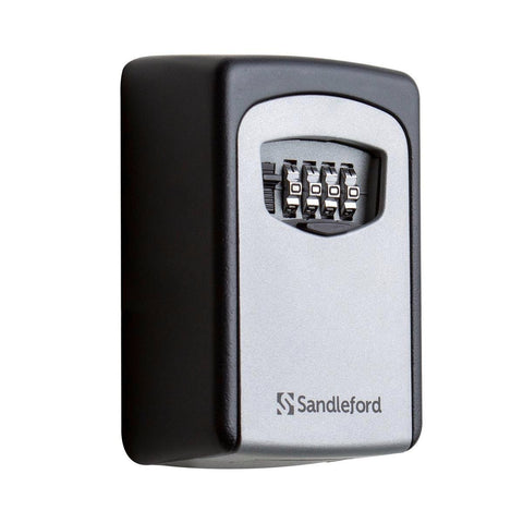 Sandleford Wall Mount Key Storage Safe 122x88x40mm Steel Secure - SuperSaverAU - view 1