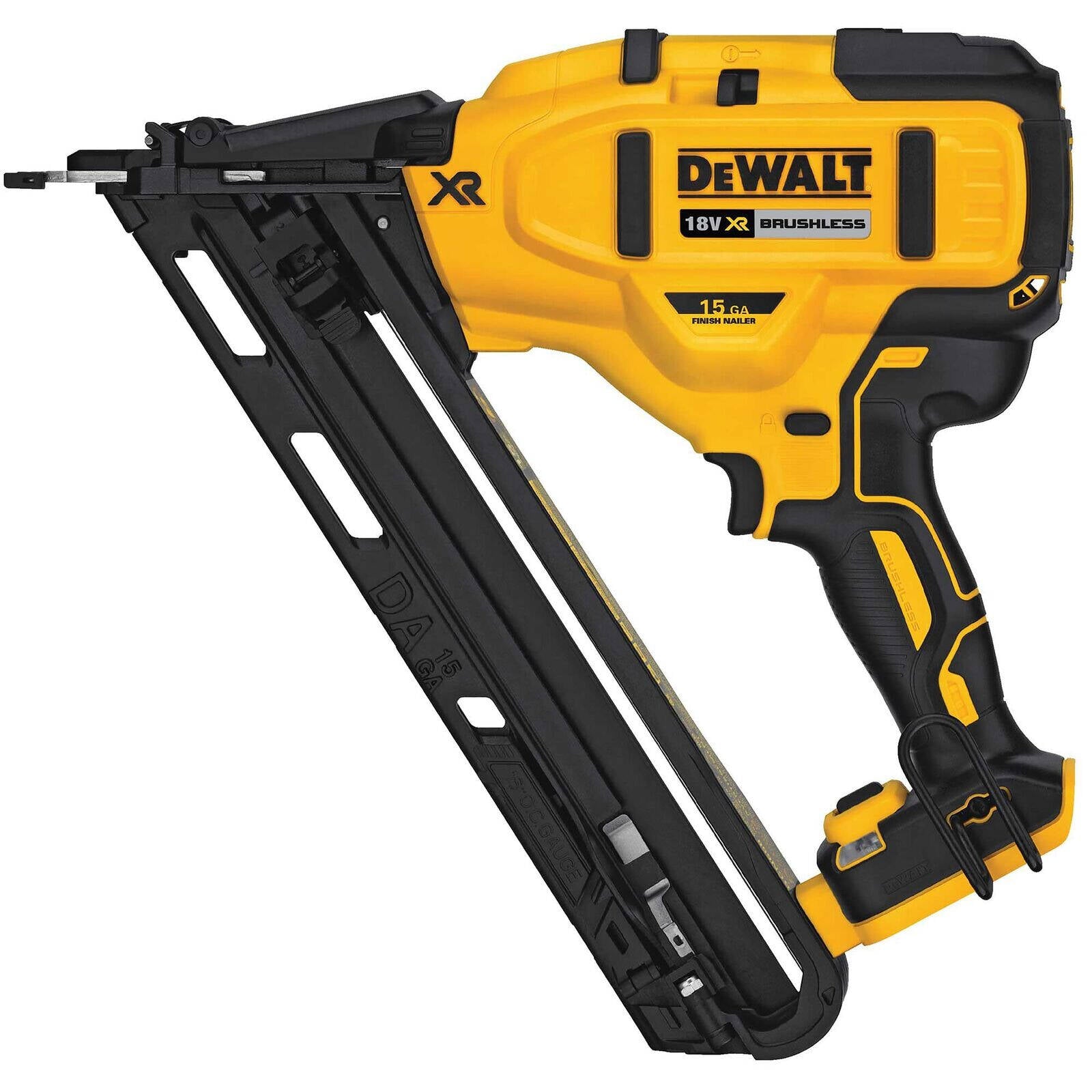 DeWALT 18V XR 5.0Ah Brushless Cordless 2 Piece Nailer Kit DCZ245P2-XE