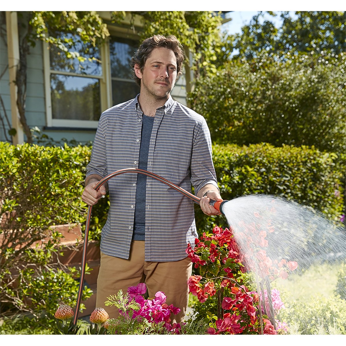 Gardena 13mm Classic Soft Spray Nozzle - Plastic - Ergonomic - Gentle Watering - SuperSaverAU - view 5