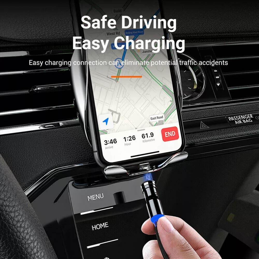 540 Degree Rotating Magnetic Charging Cable for iPhone - 3m - view 4