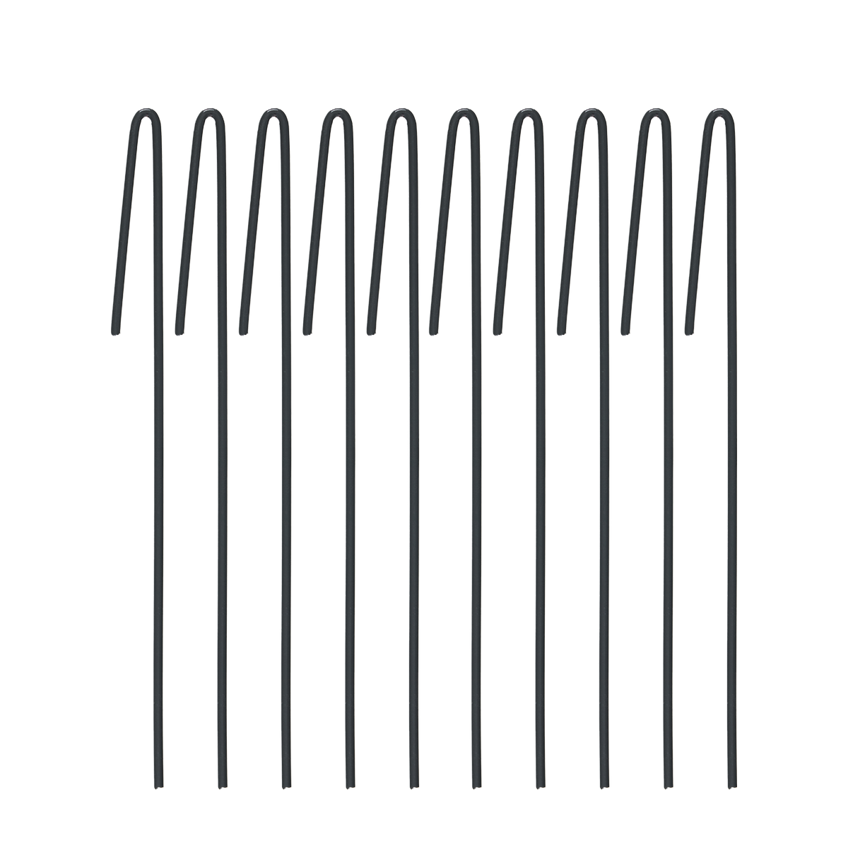 Tuscan Path Garden Edging Pegs 280mm - Woodland Grey - 10 Pack - Durable - SuperSaverAU - view 3