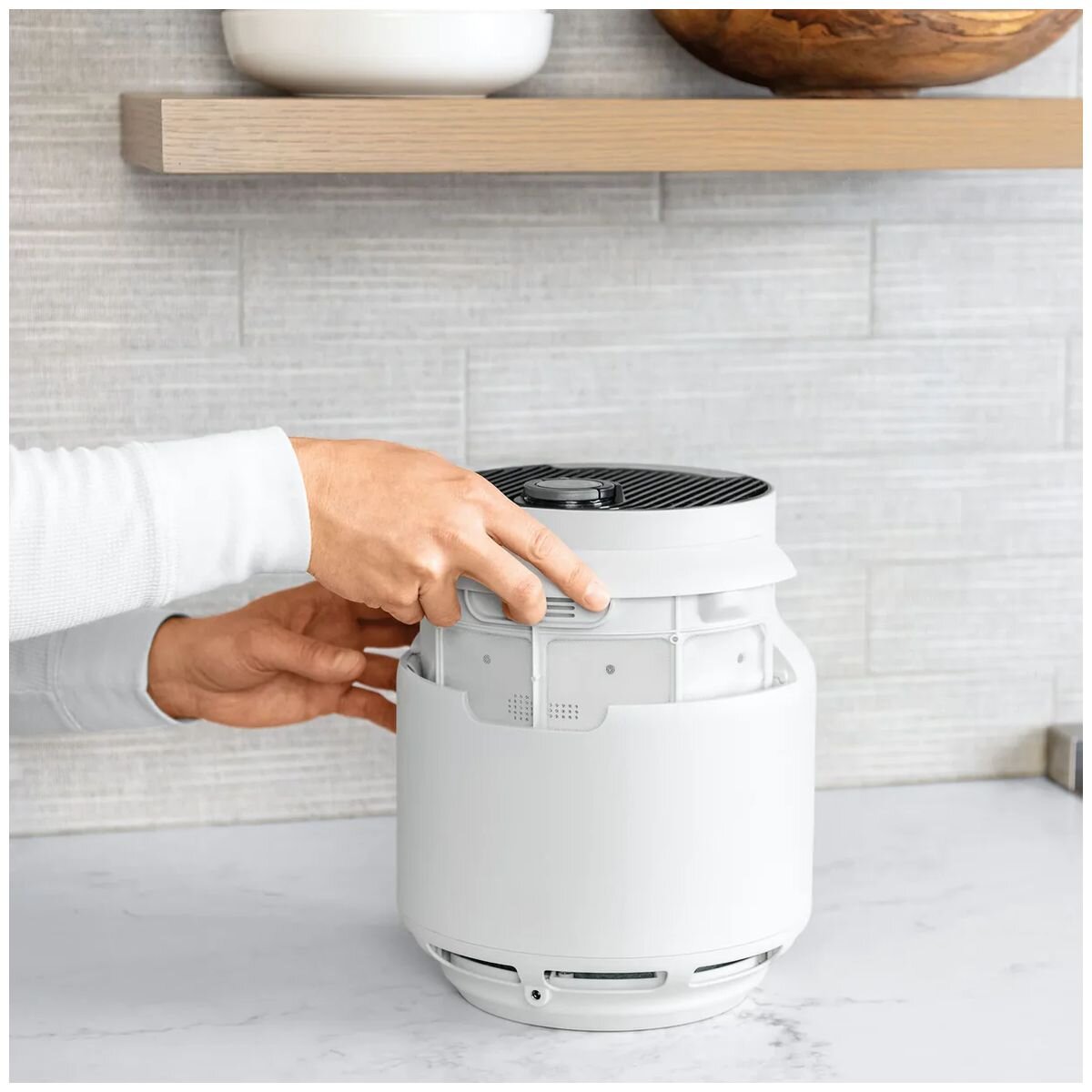Shark NeverChange Air Purifier Compact Pro - Four Speeds Plus Auto, Child Lock, Filter Indicator - HP072
