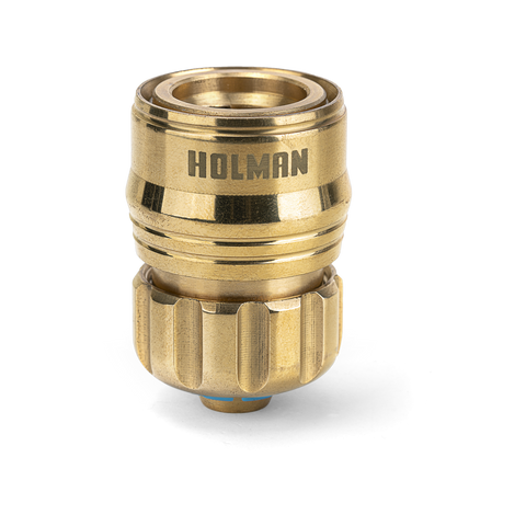 Holman 12mm Brass Hose Connector - Durable - Leak Proof - Easy Use - SuperSaverAU - view 1