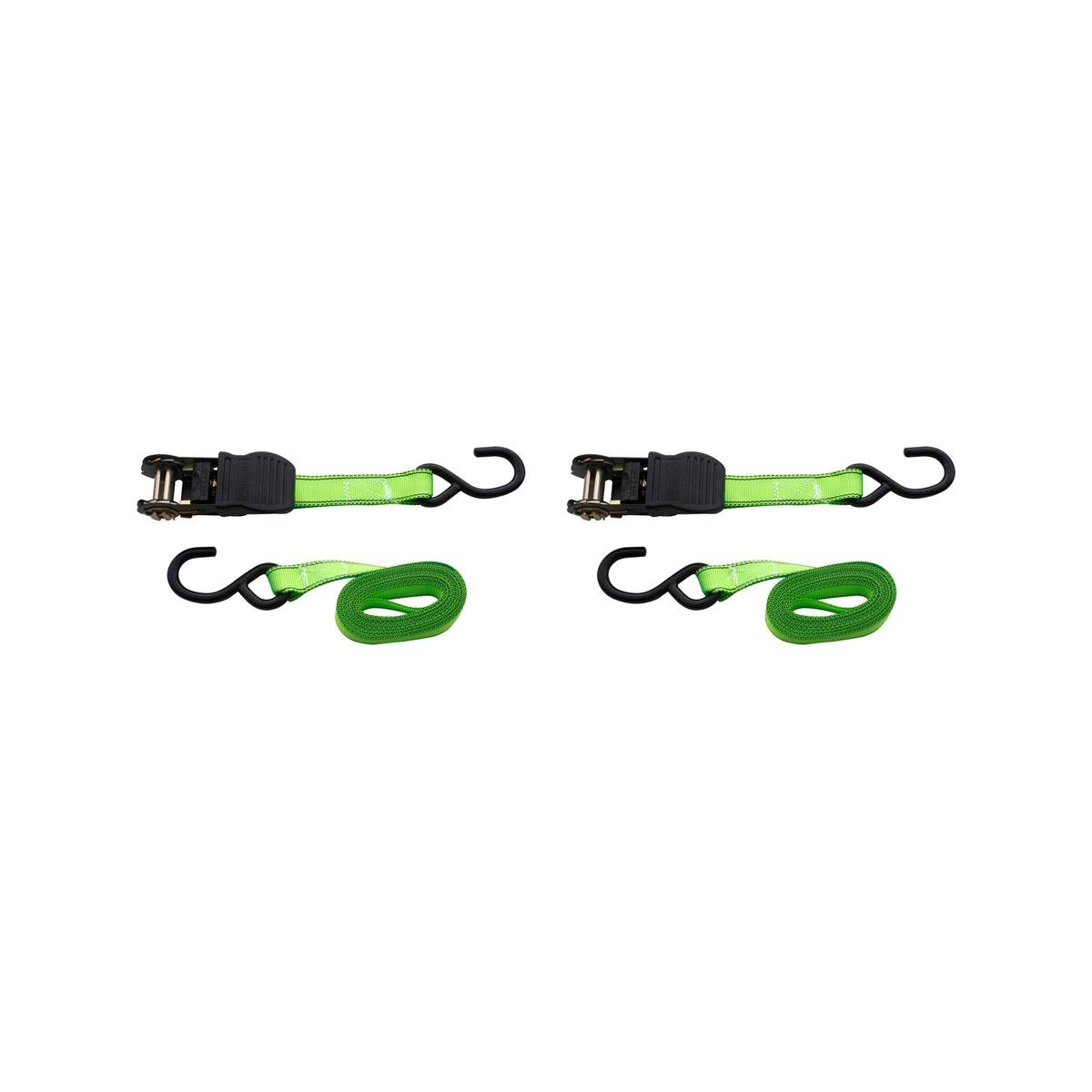 Syneco 25mm x 4.5m S Hook Ratchet Tie Down Set - 2 Pack