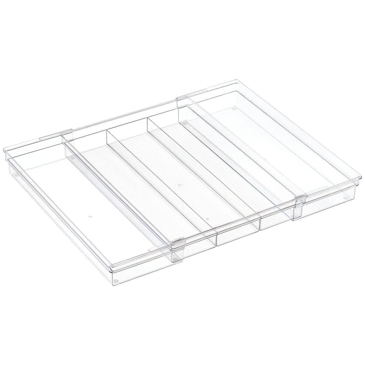 The Container Store 2 Piece Office Pack - Monitor Riser, Drawer Organiser, Clear PET - VTCS-OFFICE-P1