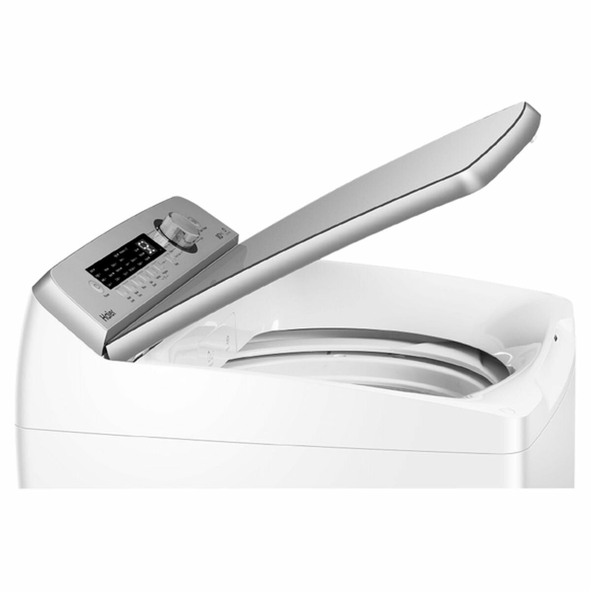 Haier 10kg Top Load Washing Machine - Soft Close Glass Lid, Direct Motion Motor, 12 Programs - HWT10AN1