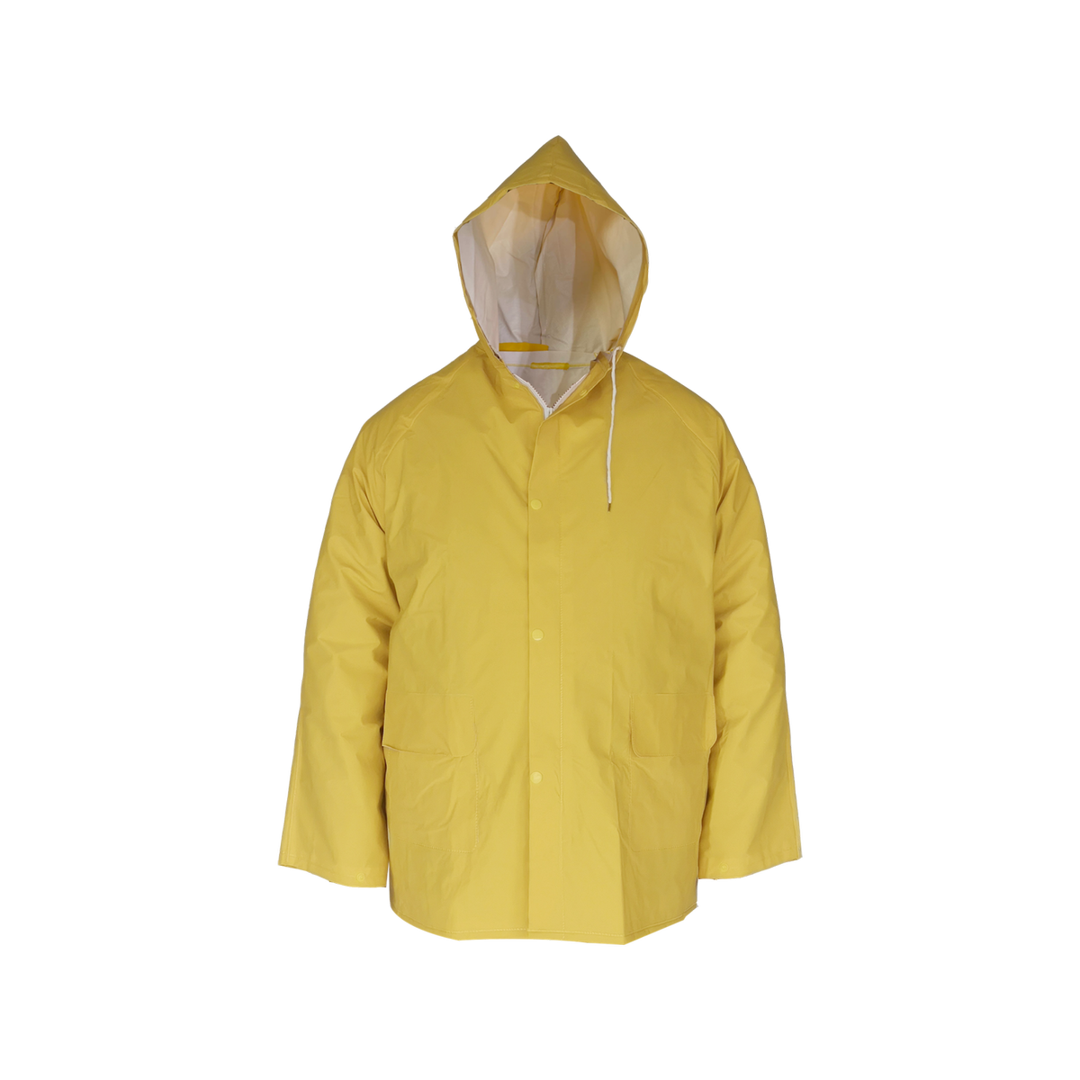 Gripwell XL Yellow PVC Wet Weather Raincoat with Hood