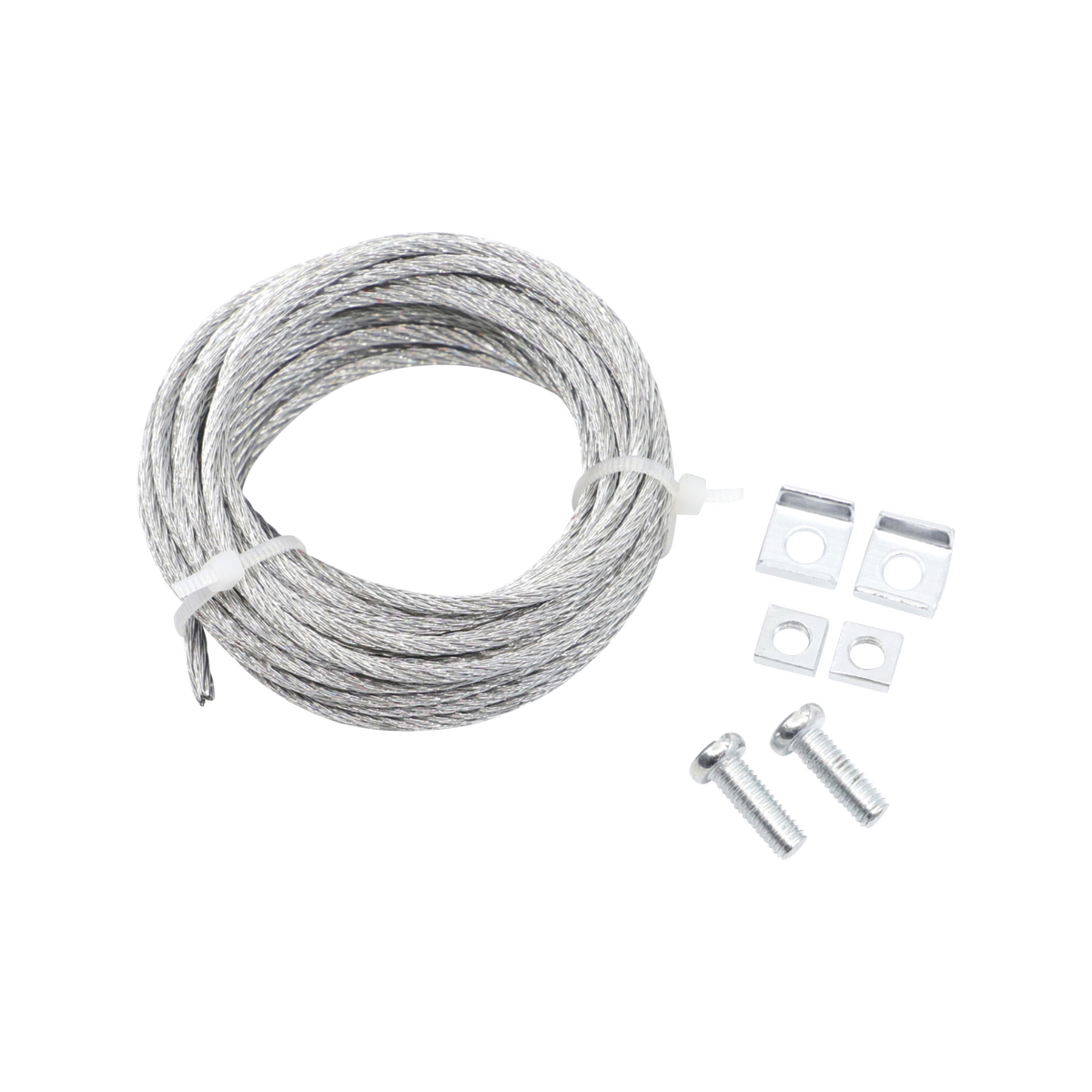 Liftaway Steel Cable - 4 Metres Galvanised - Durable Repair Kit - SuperSaverAU - view 1