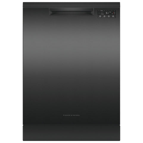 Fisher & Paykel Series 7 Freestanding Dishwasher - 15 Place Settings - Black Stainless Steel - DW60FC4B2
