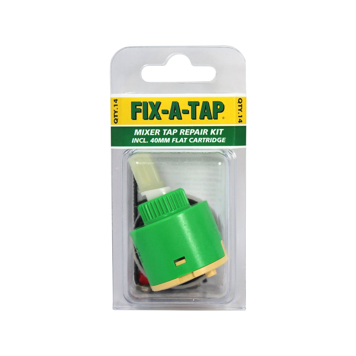 FIX-A-TAP 40mm Mixer Tap Repair Kit with Flat Mixer Cartridge