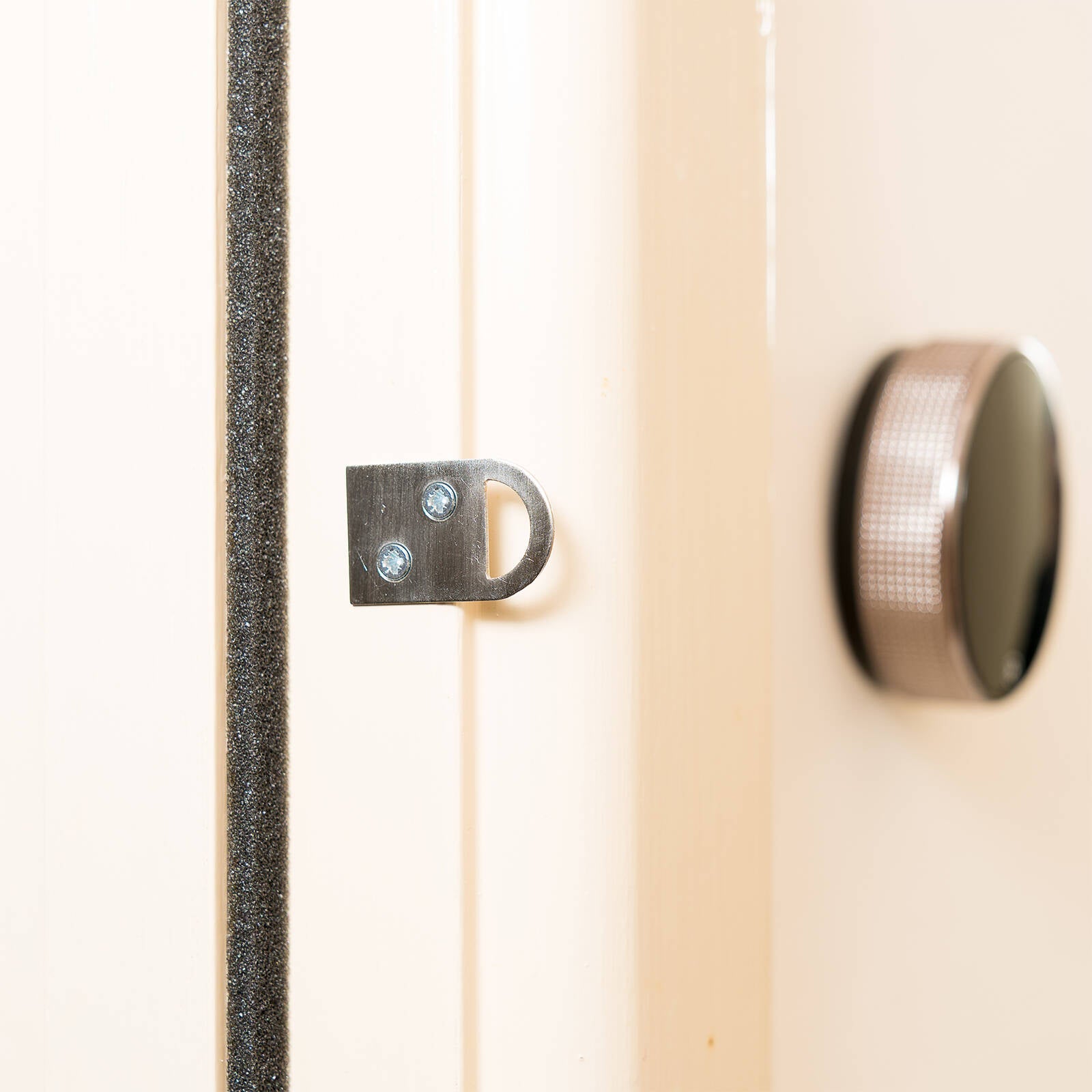 Taskmaster 75mm Satin Chrome Solid Brass Surface Bolt