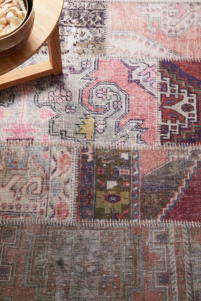 Rug Culture Illusions Medium Earth Polyester Rug 220x150cm - Cotton Backing - ILU178EARTH220X150