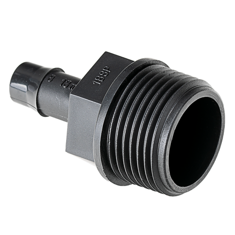 K-Rain Male Director 13mm x 25mm Bsp Thread 10 Pack - Black - SuperSaverAU - view 1